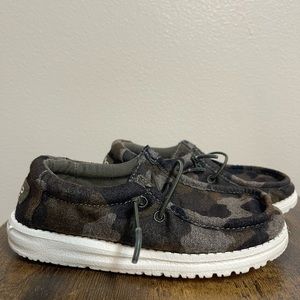 Hey Dude - WALLY - Camo - Little boys - Size 10